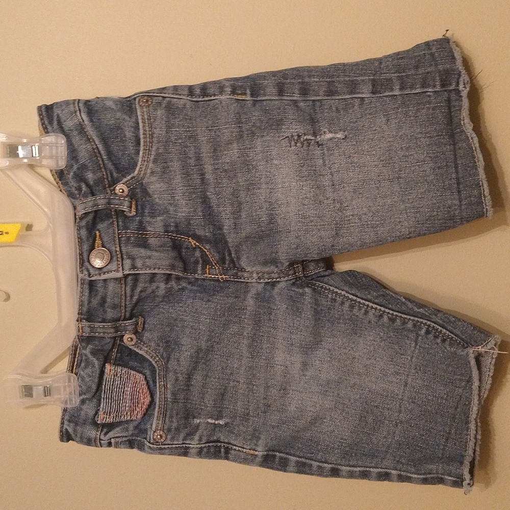 Levi's Bermuda Girls Denim Shorts Size 4 Like New
